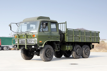 東風(fēng)EQ2102N越野運(yùn)兵車_6×6平頭153雙排專用載貨車_六驅(qū)3.5噸三軸卡車