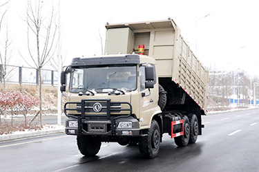 210馬力東風6×6越野自卸_六驅3.5噸專用翻斗車_全驅定制三軸10噸廠家