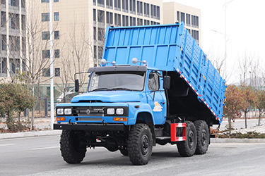 170馬力東風六驅EQ2082自卸_6×6越野專用底盤改裝翻斗車_25Y/240軍車定制